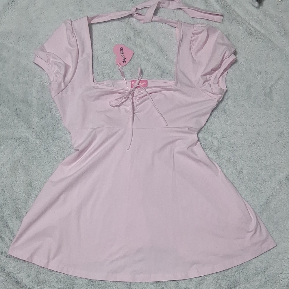 Sugar Thrillz Light Pink Dress